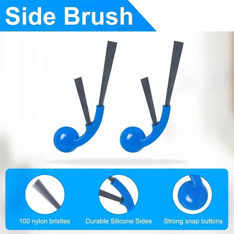 قطعة غيار المكنسة الكهربائية لـ Ecovacs Deebot T80 Omni فرش جانبية رئيسية أكياس الغبار مرشحات ملحقات المكنسة الكهربائية