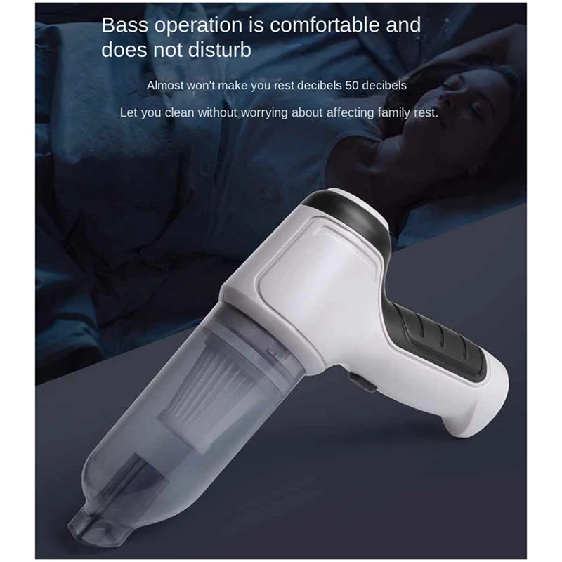 1Set 3 In 1 Wireless Vacuum Cleaner Wet And Dry Dual-Purpose Strong Suction Cleaning Machine Cordless Vacuum Cleaner