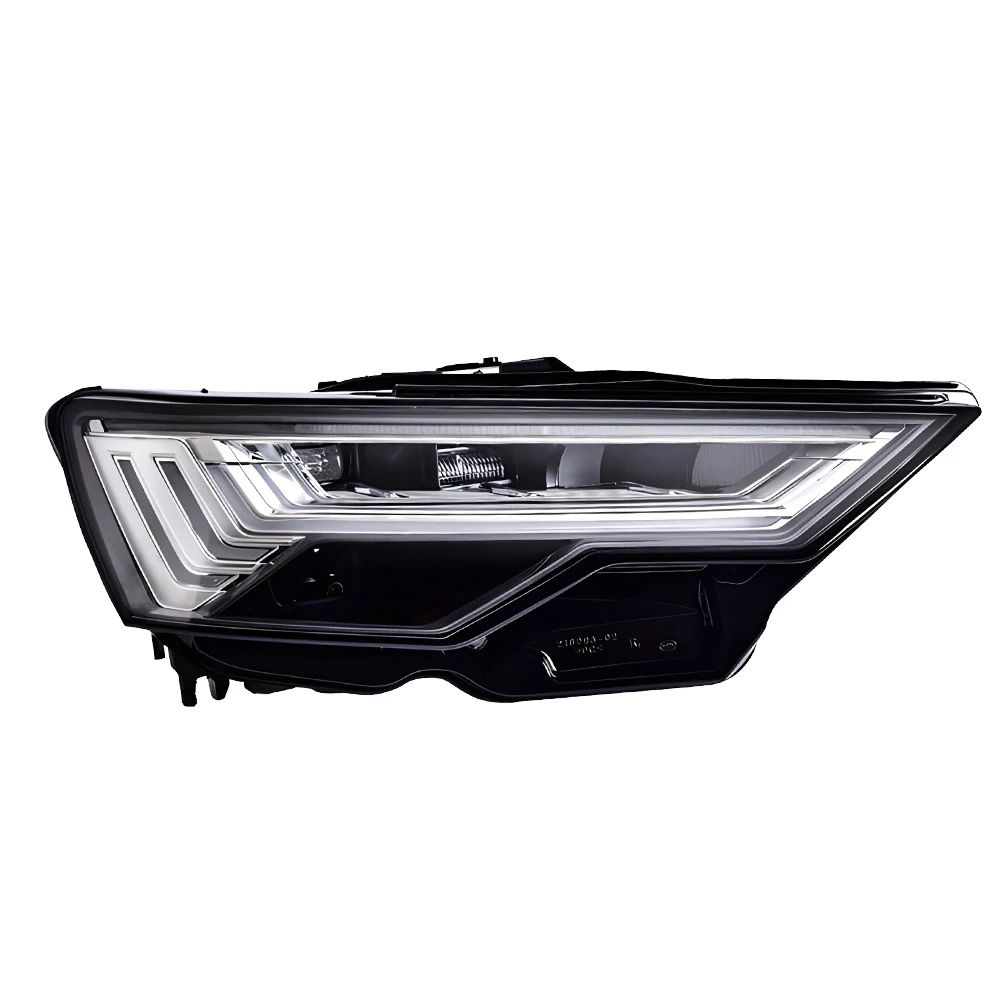 

High Quality LED Auto Headlights Assembly for A6 A6L C8 2019-2022 Car Front Lamps 100W Projector Lens Tool Accessories New