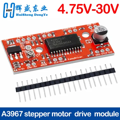 A3967 Driver motore passo-passo EasyDriver V44 per scheda di sviluppo Arduino Modulo stampante 3D A3967