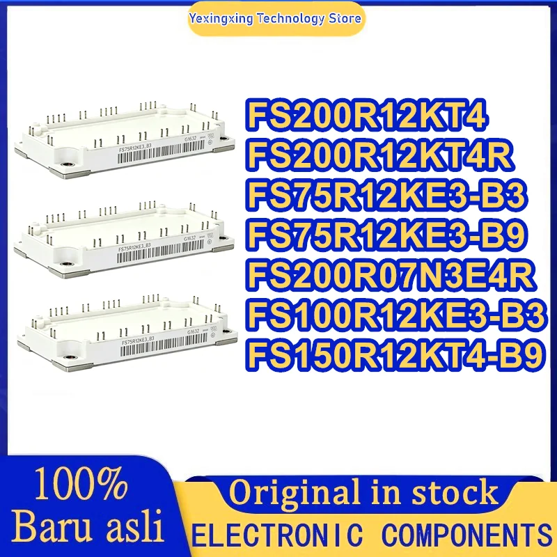 FS200R12KT4 FS200R12KT4R FS75R12KE3-B3 FS75R12KE3-B9 FS200R07N3E4R FS100R12KE3-B3 FS150R12KT4-B9 MODULE IN STOCK