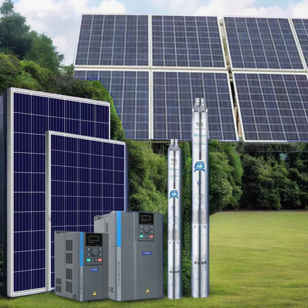 Goldbell High Quality 0.75Kw-55Kw 3 Phase AC Solar Water Pump Frequency Inverters with MPPT and VFD Wholesale at Price