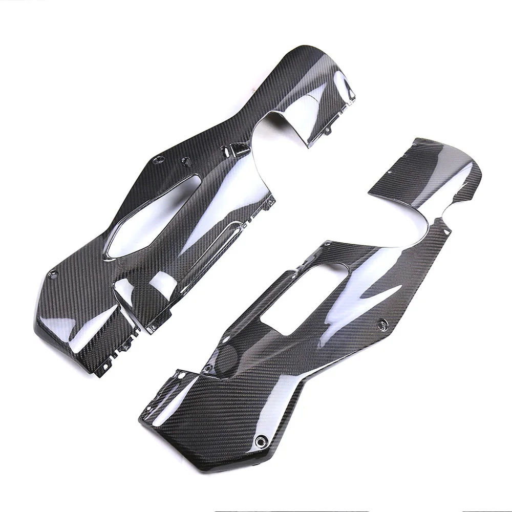 For Aprilia RSV4 2021 2022 2023 3K Full Carbon Fiber Belly Pan Motorcycle Lower Side Fairings Accessories Fairing Part Kits