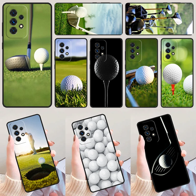 Golf Course Field phone case For Samsung Galaxy A42 A31 A40 A51 A71 A32 A80 A91 A52 A72 A73 A20e A21S A50 A70 A11 A12 Cover