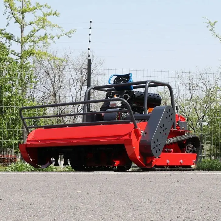

Customized Heavy Grass Crawler Mower Gas Slope Weeding Tool Garden Large Lawn Cutter Outdoor Device