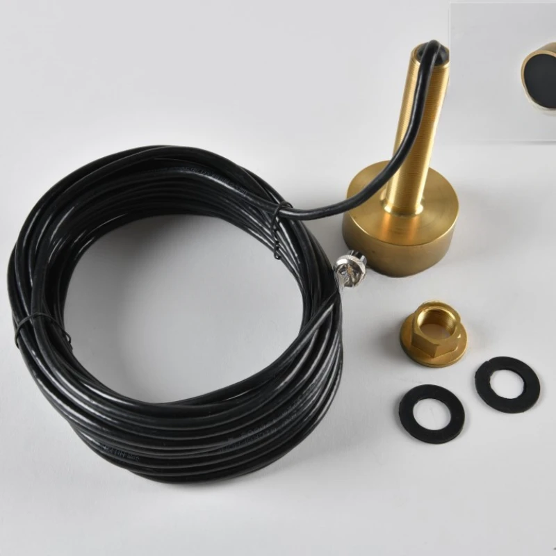 Marine Water Meter Probe Color Bathymeter Probe Fish Probe Sensor Transducer Circular Ship Type