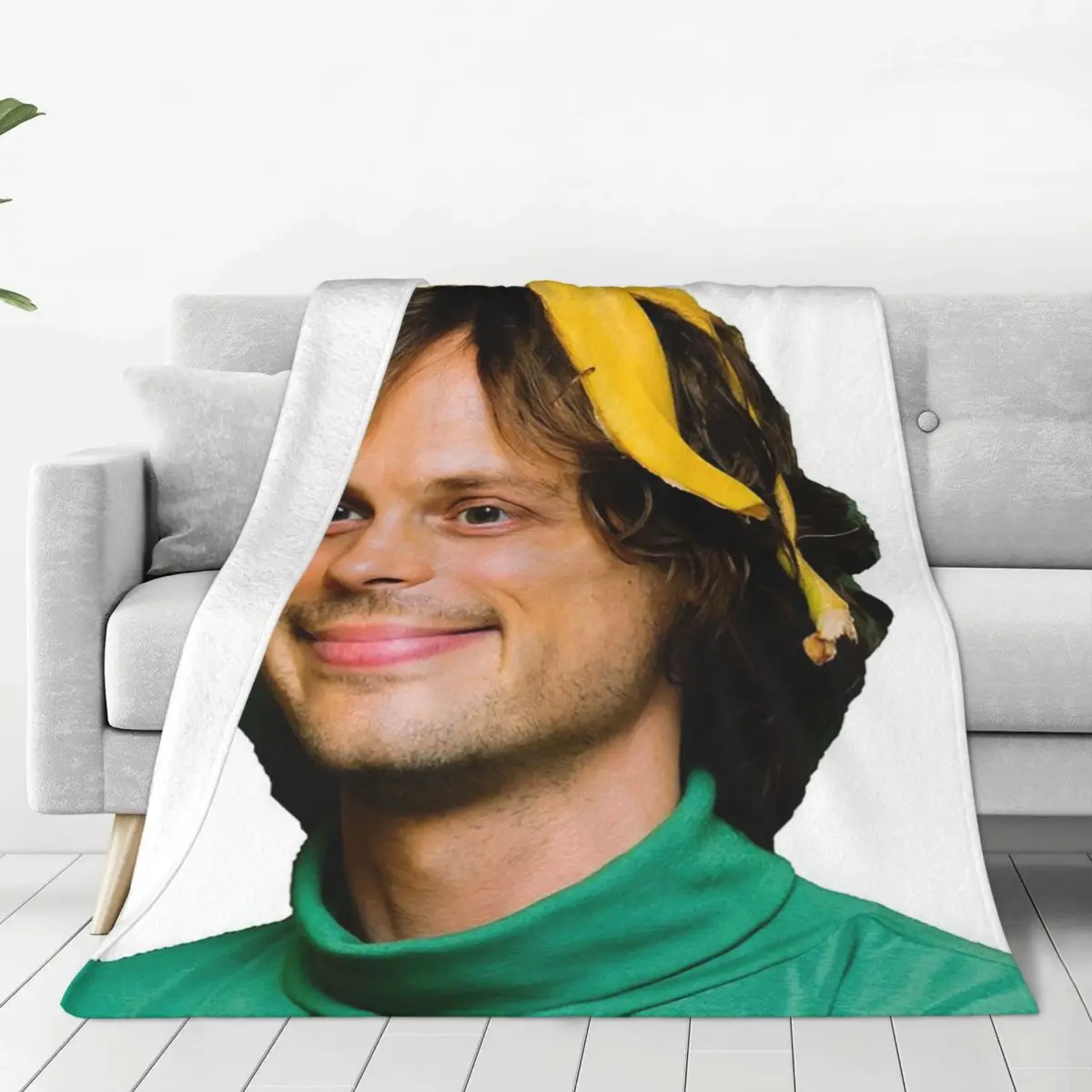 Spencer Reid From Criminal Minds Blanket Fleece Multi-function Sofa Throw Blankets For Home Bedroom Throws Bedspread Quilt