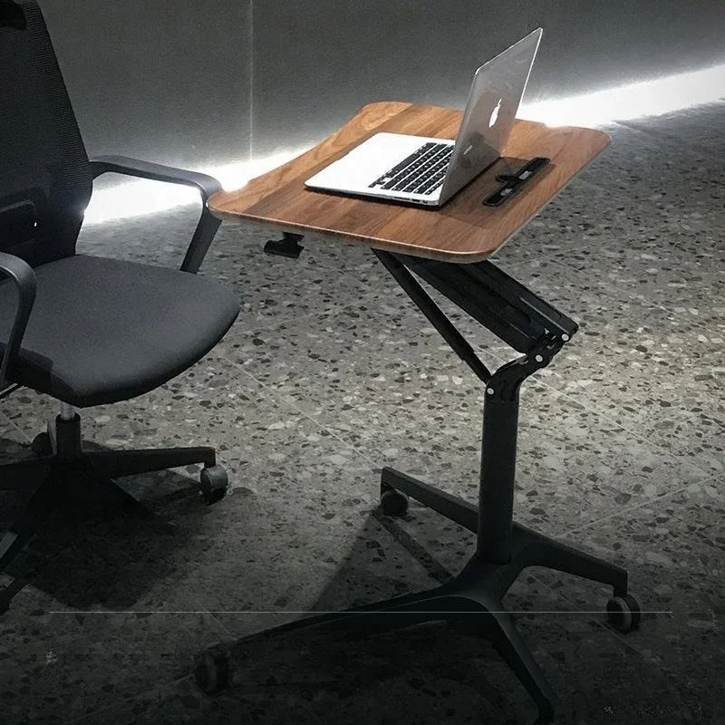 Folding lift computer desk home desk, workbench removable study table
