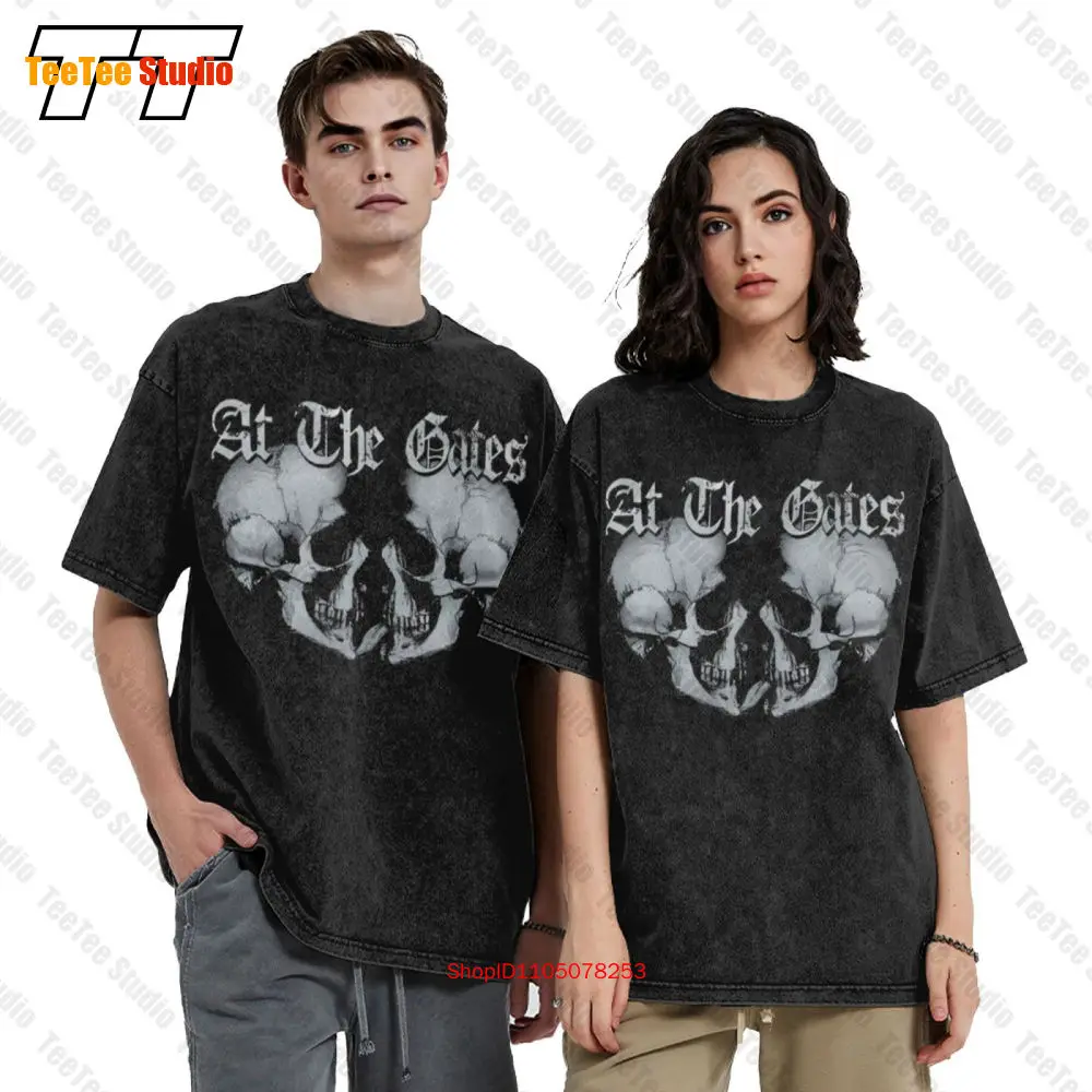 At The Gates [S] Dark Tranquillity In Flames Hypocrisy Insomnium Belakor Vintage Oversized T-Shirt 3KS7