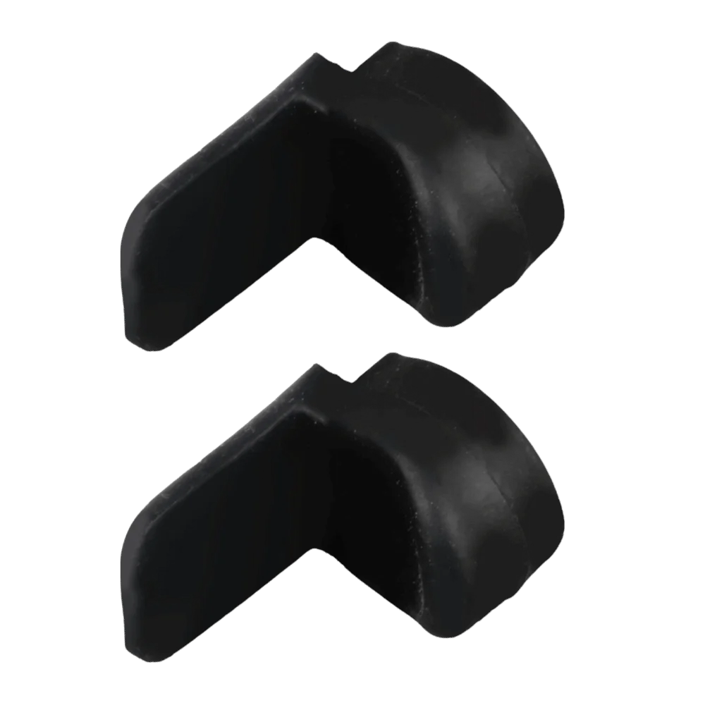 2PCS Durable Silicone Material Thumb Rest Cushion Black Color Finger Rest Protector Instrument Thumb Rest For Clarinet