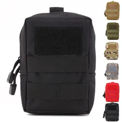 Outdoor  Molle Pouch Bag Tactical Utility EDC Tools Waist Pack Phone Holder Case Working Camping Pocket Hunting Bag