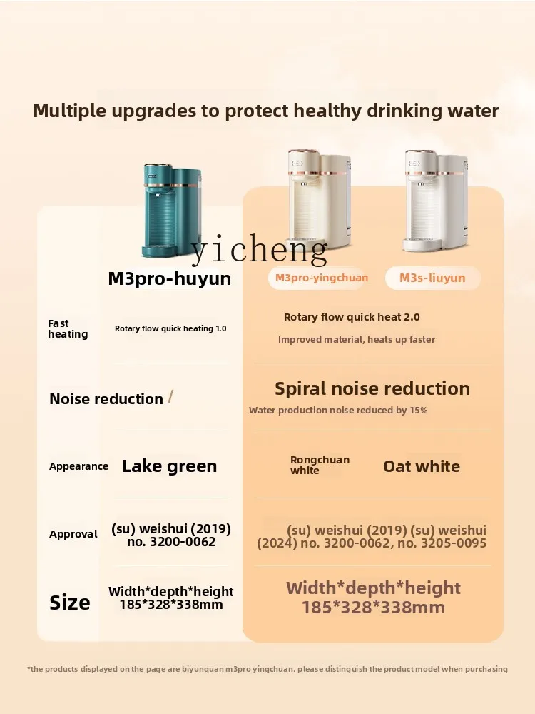 موزع مياه سطح المكتب ZZ M3، منقي مياه فائق الترشيح، تسخين الهدايا المنزلية، الشرب المباشر المتكامل،