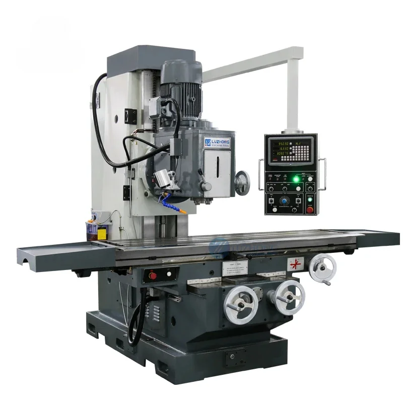 New Drilling and Milling Machine XA7150 Vertical Milling Machine Milling Head Can Be Rotated 30 Degrees Handheld Gears