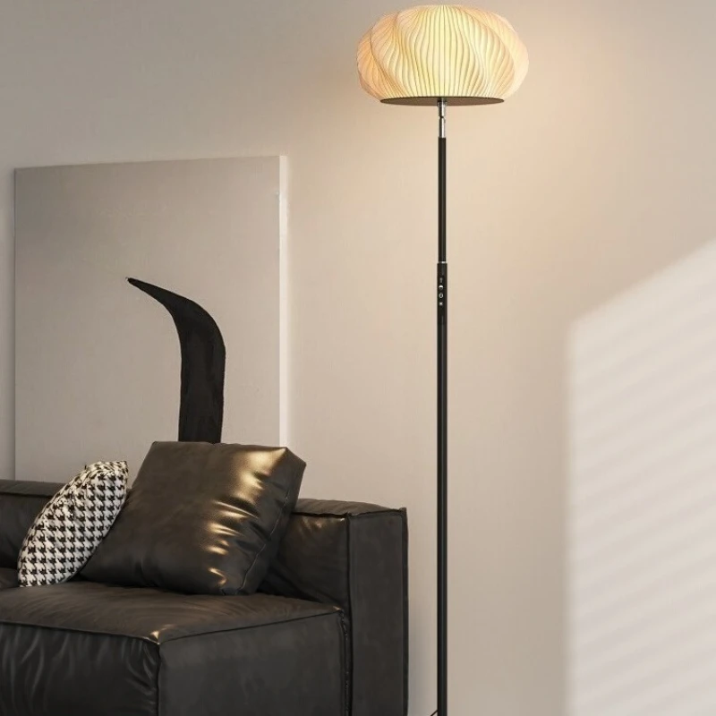 

Medieval Matsutake Simple Floor Lamp LED Retro Luxury Standing Lamp Living Model Room Bedroom Study Bedside Bar Decoration Home