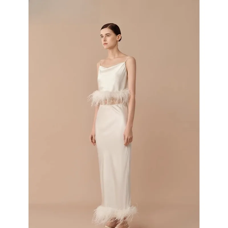 シルクパジャマセット