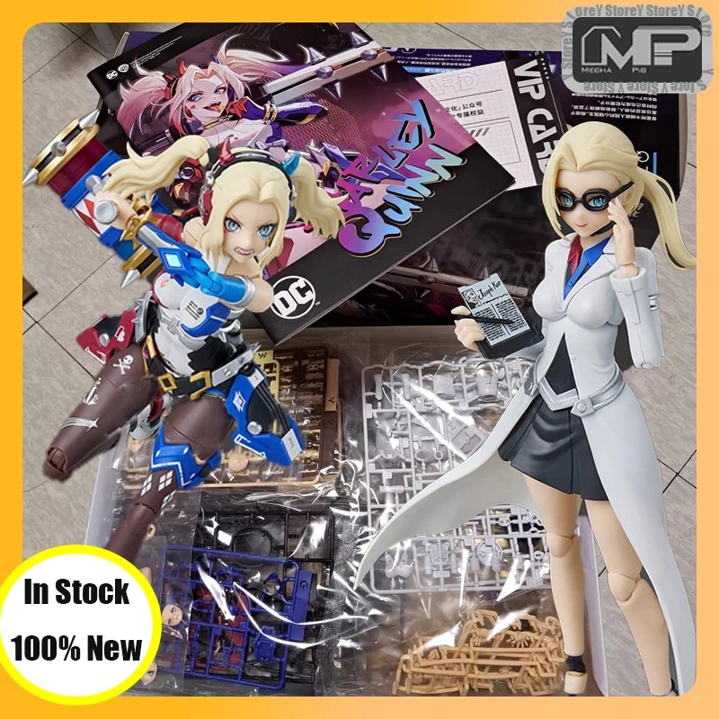 In Stock Zhuojiang Jianghunji DC-03 Harley Quinn (double Body) Guochuang Assembling Machine Girl Model Hand customized Model