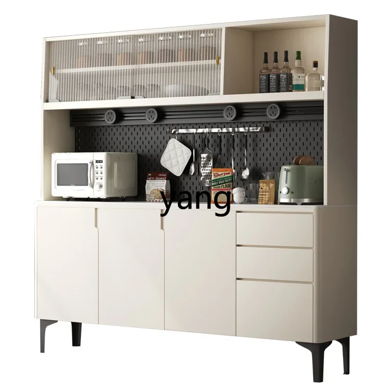 CX rock slab dining side against the wall integrated cabinet simple household living room locker