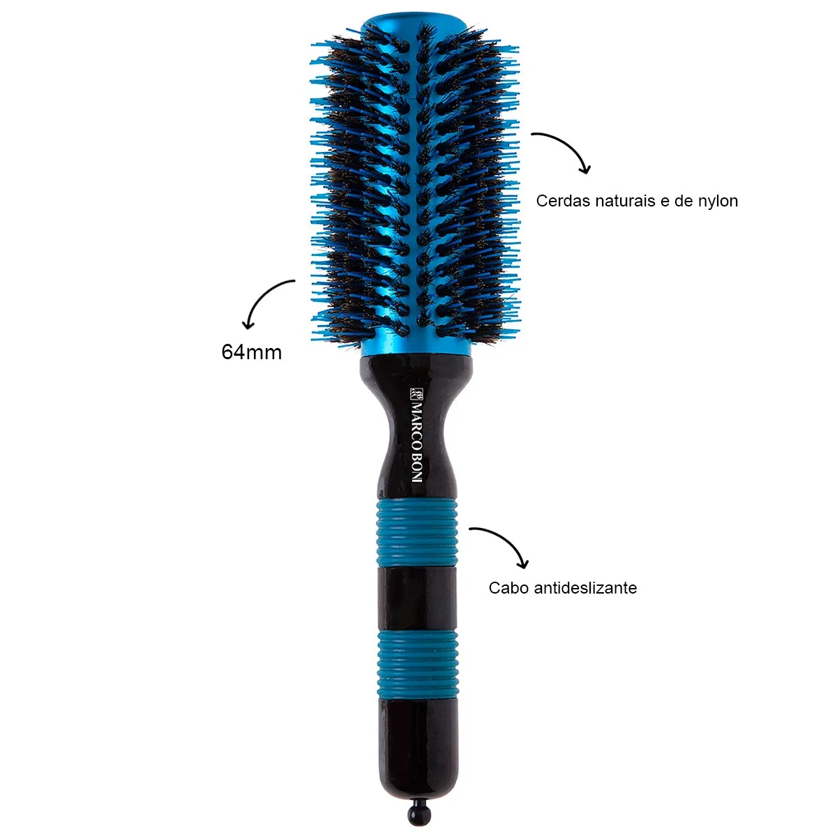 Marco Boni 64mm Premium Thermal Professional Hair Brush