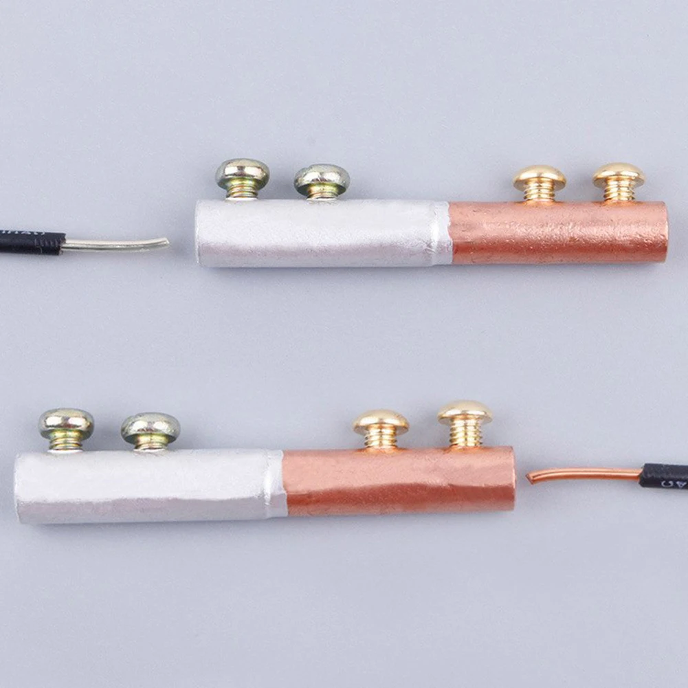 1pc GTL-16 GTL-50 Copper-Aluminum Transition Joint Cable Connector Electrical Cable Wire Tubular Screw Bolt Connection Tube