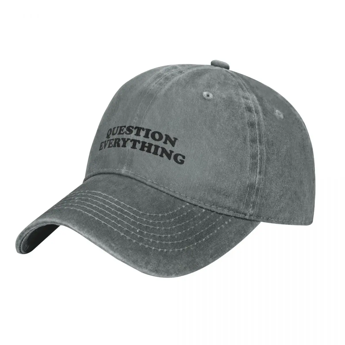 Question Everything Cap Cowboy Hat sports caps Golf hat man mens cap Women's