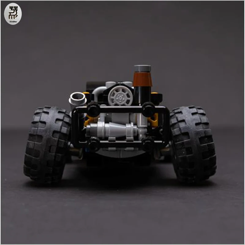 Classic Racer Sports Car MOC Character Ratio Beetle Ratrod City Speed Champion Toy Brick Building Blocks Child Christmas Gift