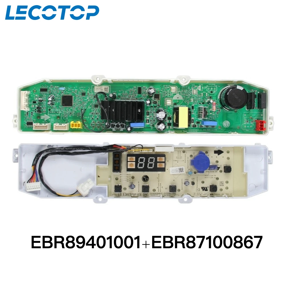 

Новый EBR89401001 Дисплей PCB EBR87100867 Компьютерная плата управления для стиральной машины LG Запасные части для стиральной машины