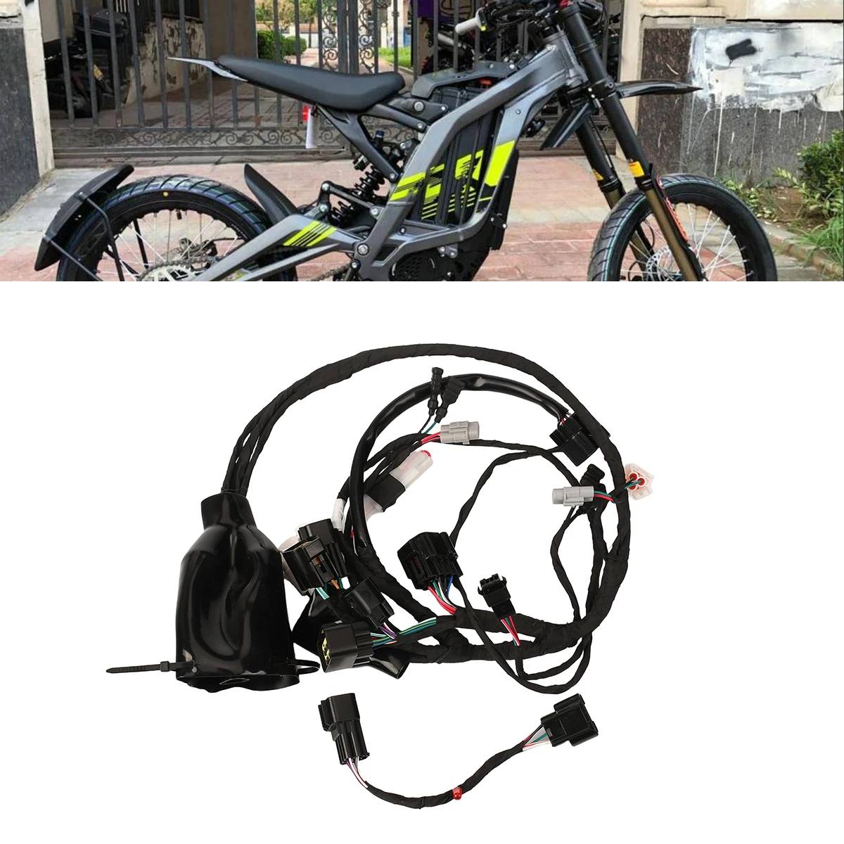 Für Segway X160 X260 X 160 260 Für Surron Light Bee S X Elektrisches Dirt Pit Bike Motorrad Kabelbaum Fehlererkennungsleitung