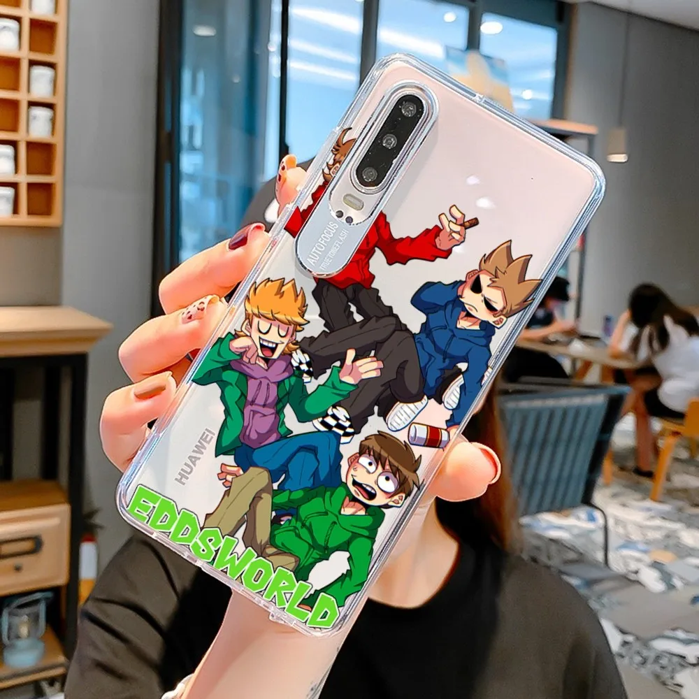 Cartoon Cute Eddsworld Phone Case for Samsung S10 20 22 23 A10 40 for Xiaomi10 Note10 for Huawei P50 20 Honor60 70 image 3