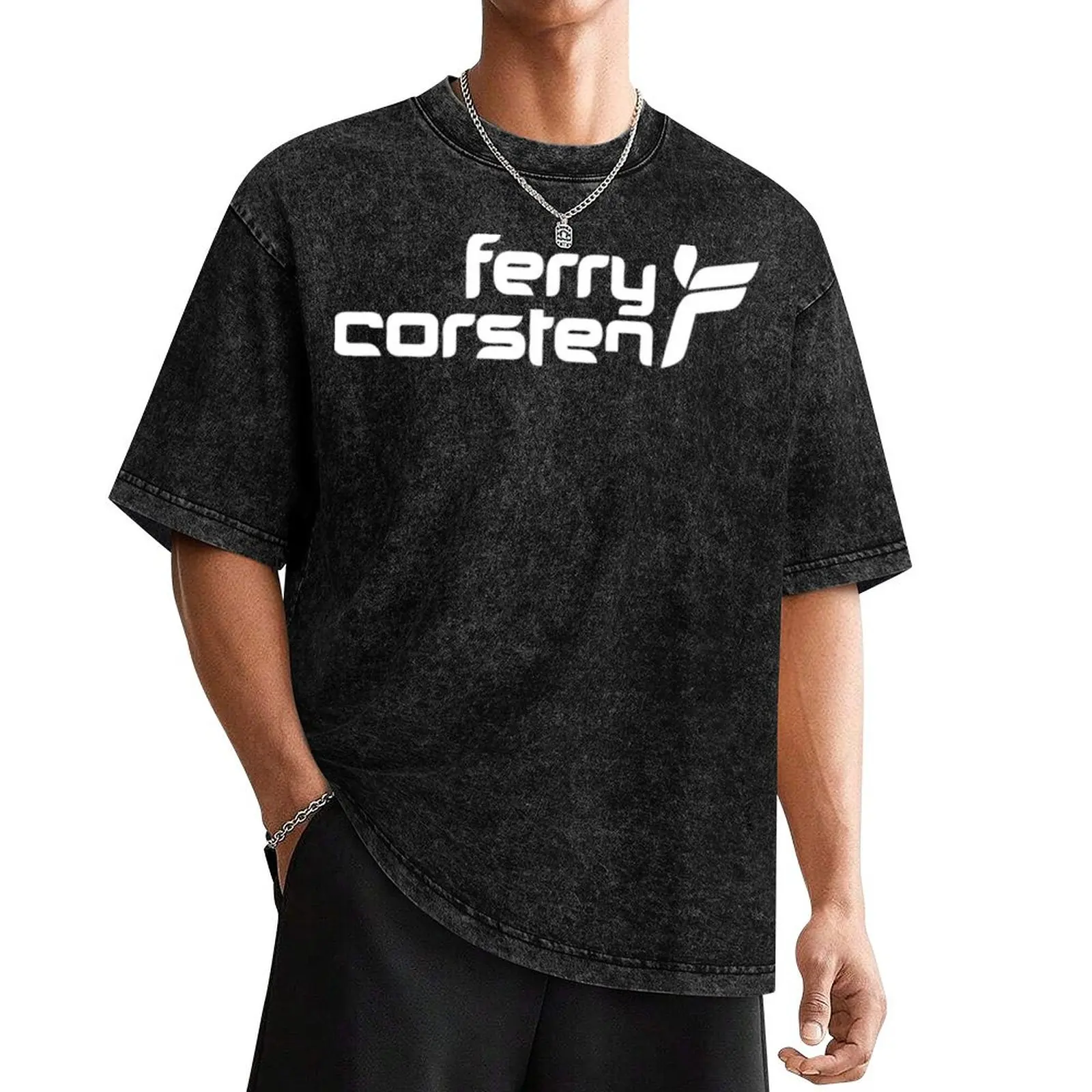 BEST SELLING - Ferry Corsten Logo T-Shirt baggy shirts vintage anime shirt sports fans plain t shirts men