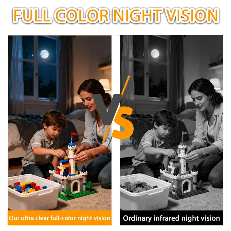 Boykeep 2PC 3MP Pet Camera with Phone App,5G/2.4GHz WiFi Indoor Security Baby Camera, 360° Pan & Tilt, 2-Way Audio, Night Vision