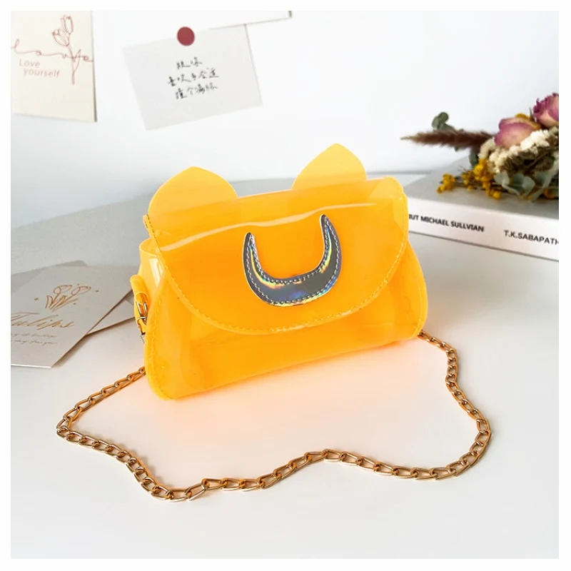 Cute Mini Coin Purse Handbag For Girls Kid PVC Soft Crossbody Bag Birthday Party Children Gift