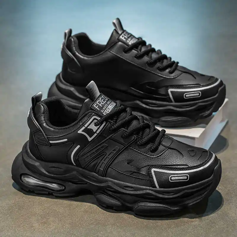 

Осенние синие мужские кроссовки с круглым носком, повседневные ботинки большого размера, белые баскетбольные кроссовки, спортивные Tenya Different, 2025elegant