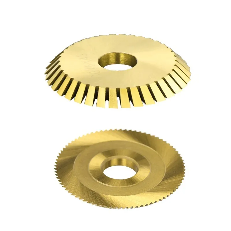 XCAN Key Copy Machine 60x6x16mm 36/60/80/90T Titanium Coated Single Side Saw Blade For Spare Parts Key  Cutter Locksmith Tool 