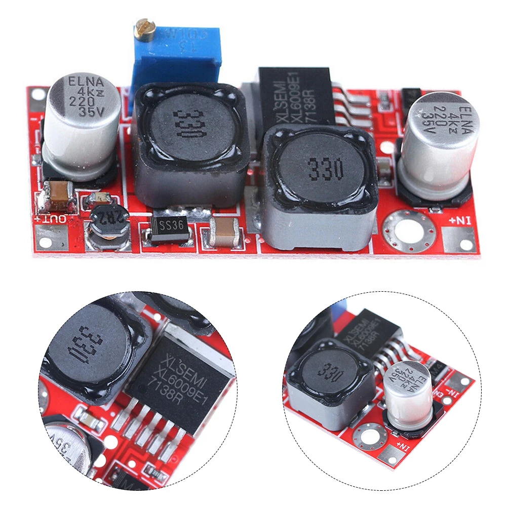 Load Adjustment Rate DC Adjustable Boost Output Ripple Voltage Adjustable Boost Capacitors Converter Efficiency