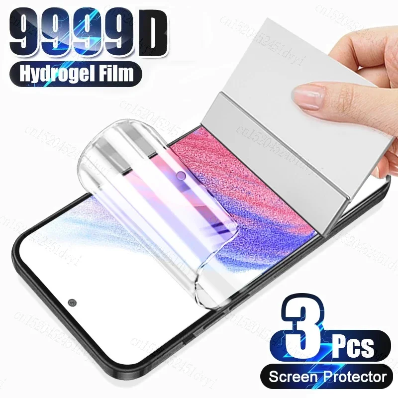 3Pcs Hydrogel Film For Vivo Y300 S20 Y18t Y19S Y300 Y200 V40 X200 iQOO 13 Neo 10 5G mini Plus SE 80W Thailand lndia China Pro