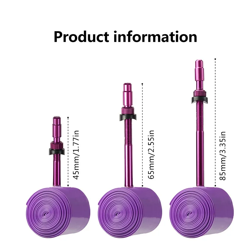 OFFBONDAGE Bike Inner Tube TPU F/V Road Tire Inner Tube 45mm 65mm 85mm Ultralight Durable Bicycle Inner Tube Bike Accessories