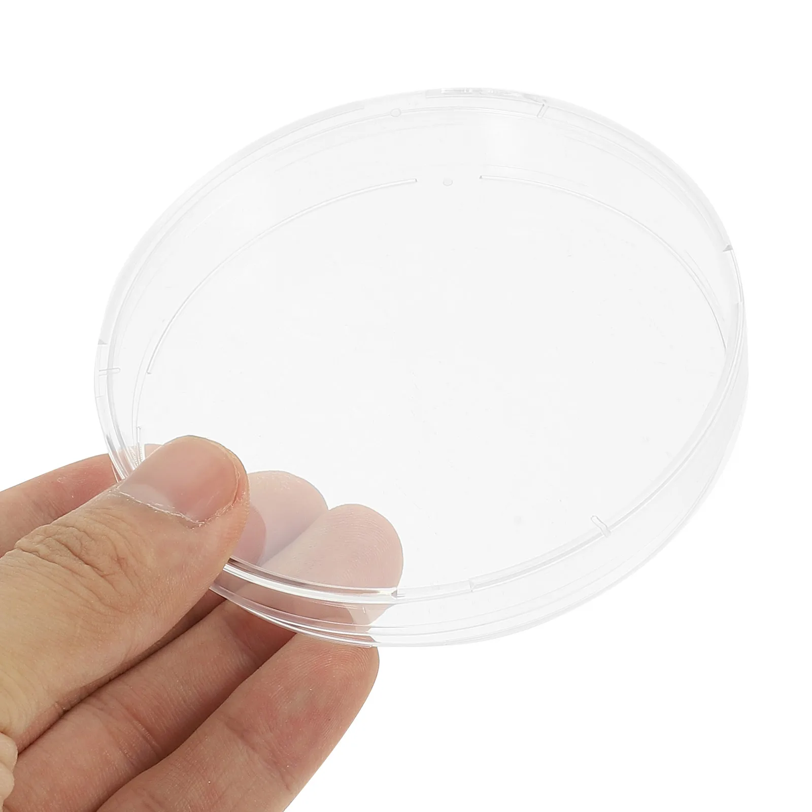 

20 Pcs Cell Culture Dish Plate Lab Dishes Consumables with Lid Petri Laboratory Plastic