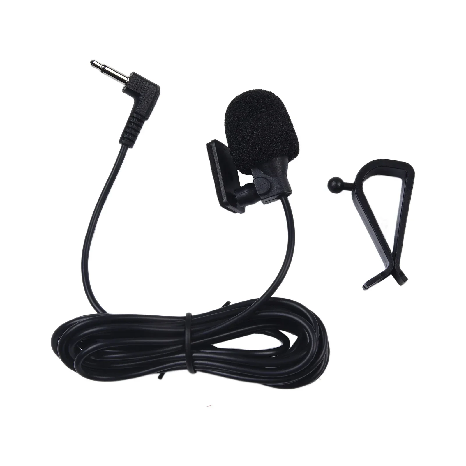 External Microphone 3 5mm For Car Radio Cell Phone Laptop Omnidirectional Stereo With 300cm Cable For Improved Audio