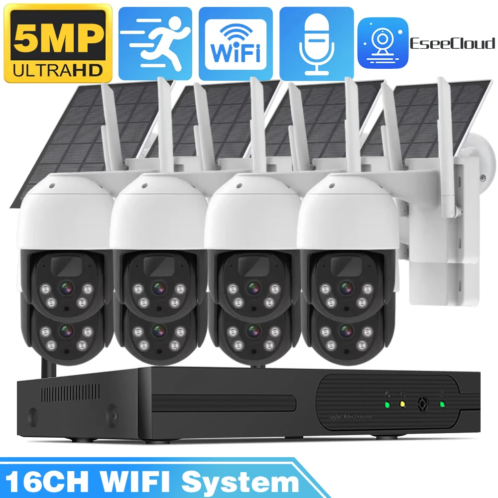 16CH Nvr 5MP Solar … - image