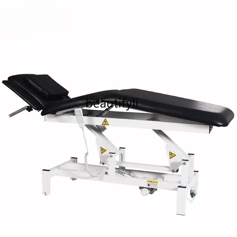 New Modern Simple Electric Physiotherapy Massage Bed Tattoo Osteopathic Chiropractic Press Spinal Reset Bed