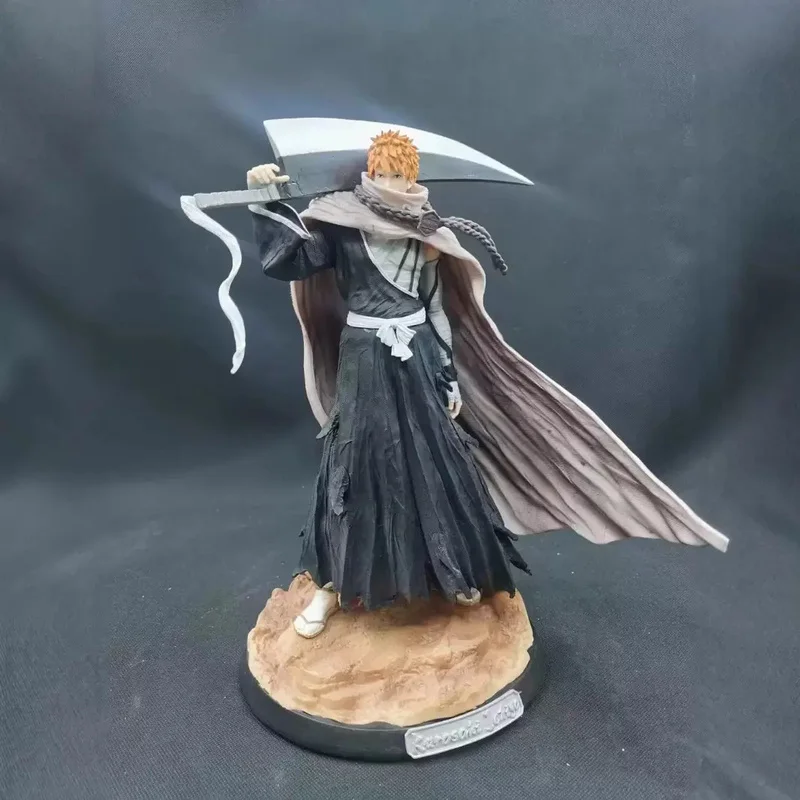 35 سنتيمتر انمي ياباني "بيليتش" شخصية Gk Ichigo Kurosaki البلاستيكية عمل الشكل لعبة لعبة "بيليتش" تحصيل نموذج دمية لعبة هدية #4