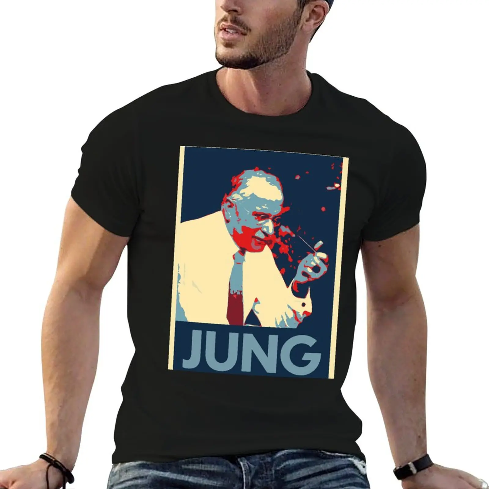 

Carl Jung T-Shirt t shirts for man pack white man t shirt cotton high quality black cotton t-shirt plain for man package T-Shirt