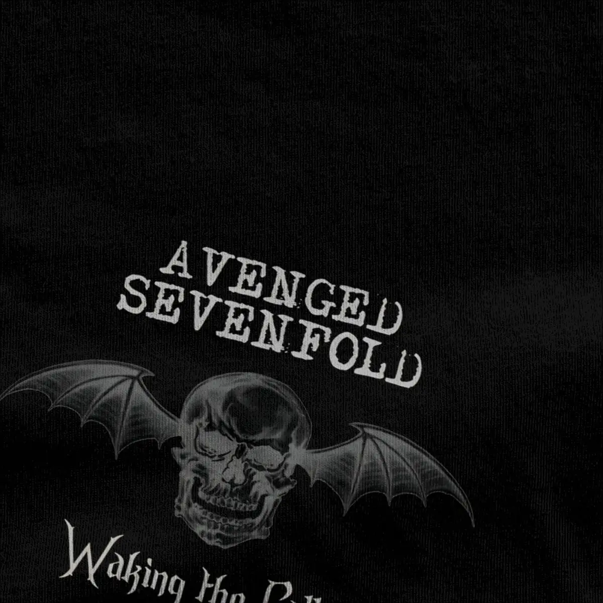 Men Skull Bat Avenged Sevenfold Cotton Tops Summer Y2K Basic Short Sleeve T Shirt Round Neck Fashion Casual Tee Shirt Big Size