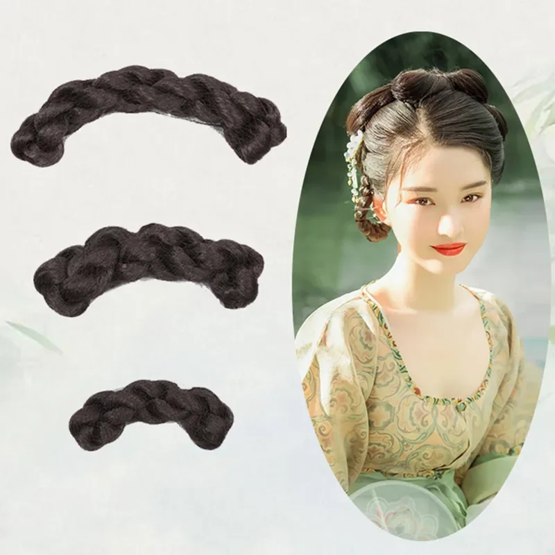 Accessori per capelli twist retrò Copricapo da principessa per feste Antico cinese Hanfu Cosplay Bomboniere TV FILM Fotografia