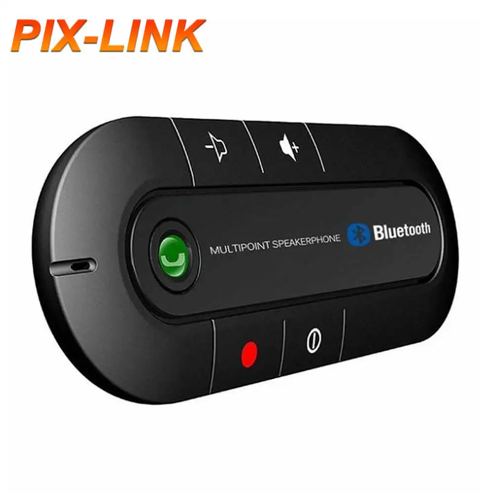 

Wireless Bluetooth-compatible Speakerphone Multi-point multipoint Connection Hands-free BT Speaker Handsfree Car Kit MP3 Player