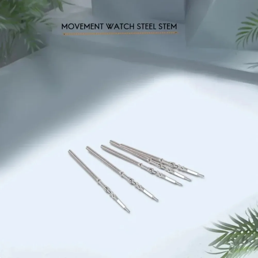 5PCS/10PCS Watch Stem for NH35 NH36 NH38 NH39 Automatic Mechanical Watch Movements, Stainless Steel Crown Stem Replacement Parts image 3