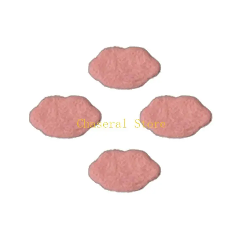 E7CE 4 Pcs Handmade Baby Wool Felt Balloon Decorations Newborn Photography Props Infant Photo Accessories