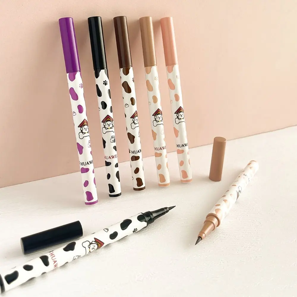 Dog Print Liquid Eye Liner Pencil Animal Paw Waterproof Ultra-slim Eyeliner Gel Pen Long-lasting Quick-drying Makeup Tools