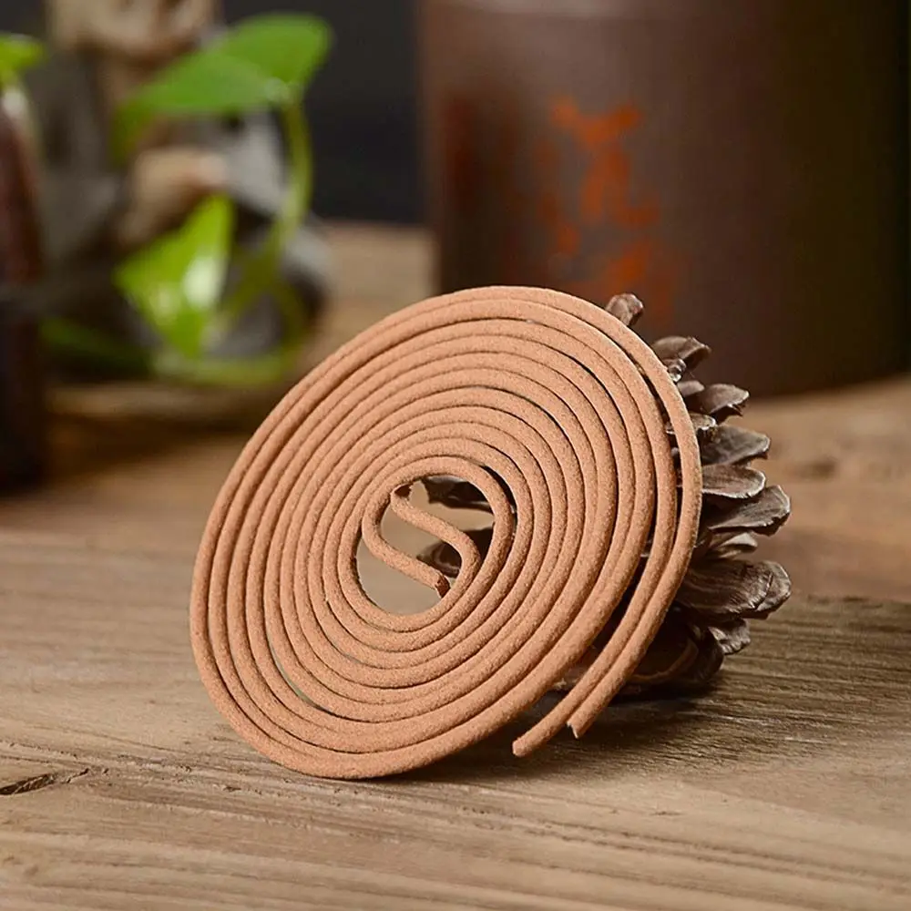 plate/box Gifts Pure Natural Sandalwood Purifying air Aquilaria Wormwood Incense Incense Coil Sandalwood incense Buddha incense