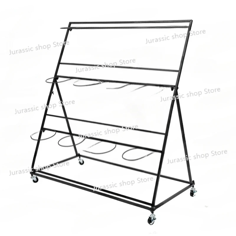 

3 Tier Outdoor Indoor Stand Modern Plant Shelf W/ 12* Flower Bucket New